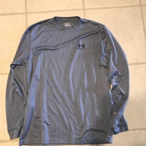 Gray Under Armour Shirt!!